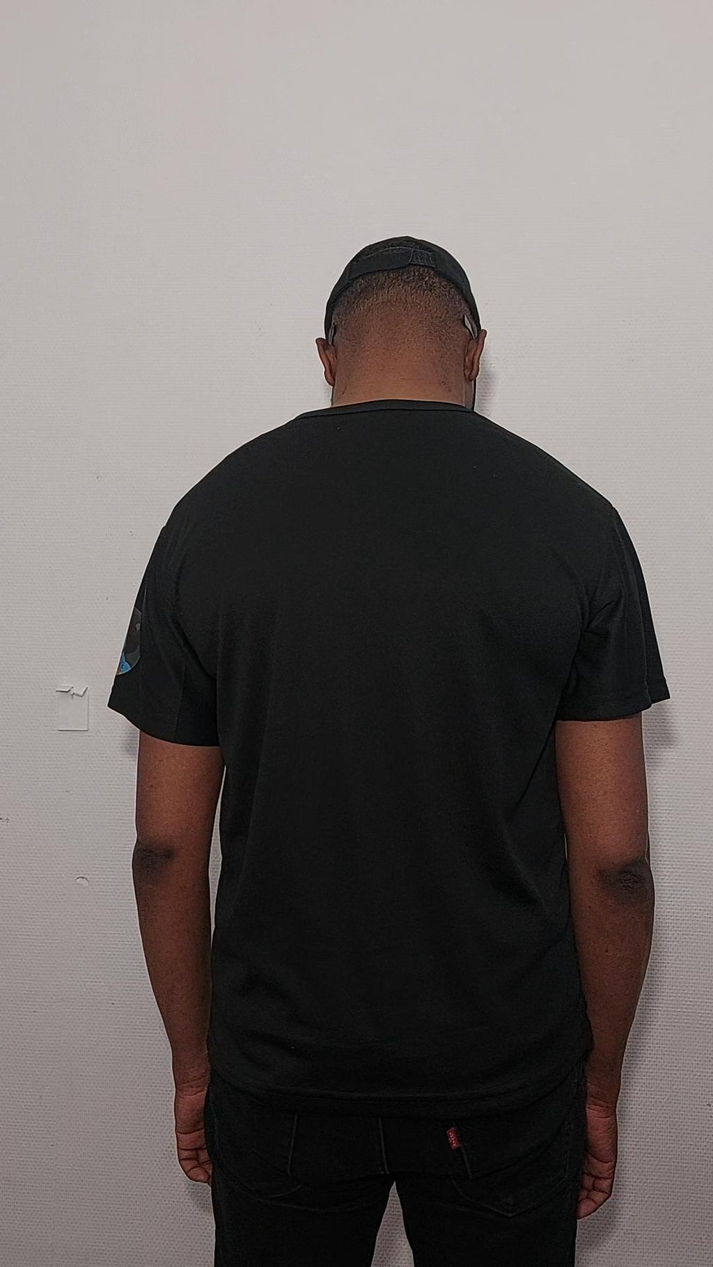 T-shirt Babette Motuka AfroQueen – Sobre Noir 🌟, Unisexe, Manche Courte, Coupe Classique, Noir, S-XXL, Coupe Regular, Casual, Col Rond