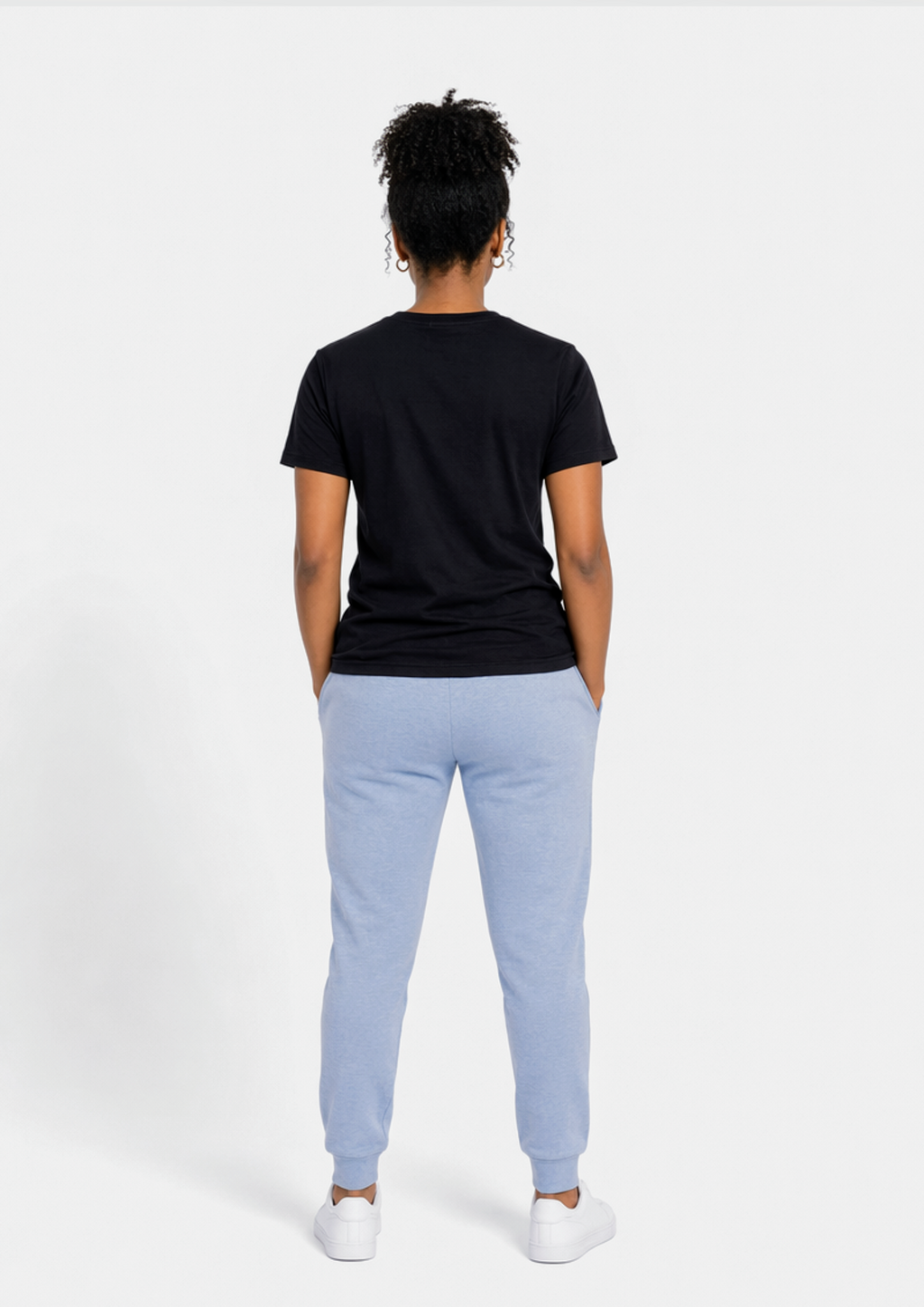 Sobre Noir 🌟 - T-shirt Babette Motuka AfroQueen, Unisexe, Manche Courte, Coupe Classique, Noir, S-XXL, Coupe Regular, Casual, Col Rond