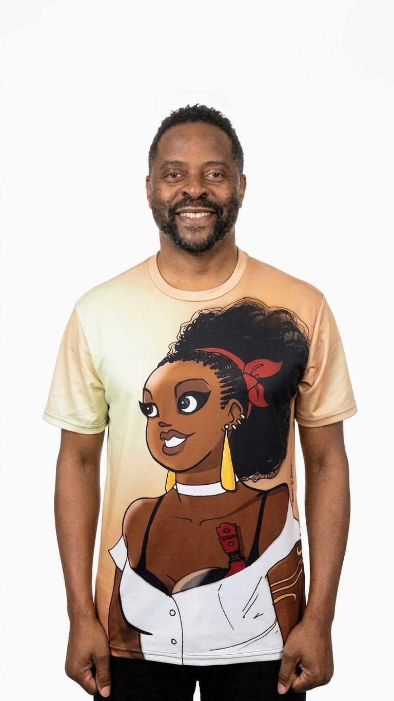 T-shirt Babette Motuka Chouchou 🦋, Unisexe, Manche Courte, Coupe Classique, Noir, S-XXL, Coupe Regular, Casual, Col Rond, 100% Polyester