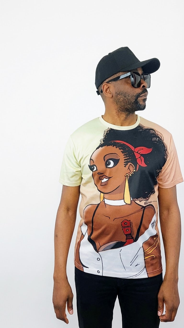 T-shirt Babette Motuka Chouchou 🦋, Unisexe, Manche Courte, Coupe Classique, Noir, S-XXL, Coupe Regular, Casual, Col Rond, 100% Polyester